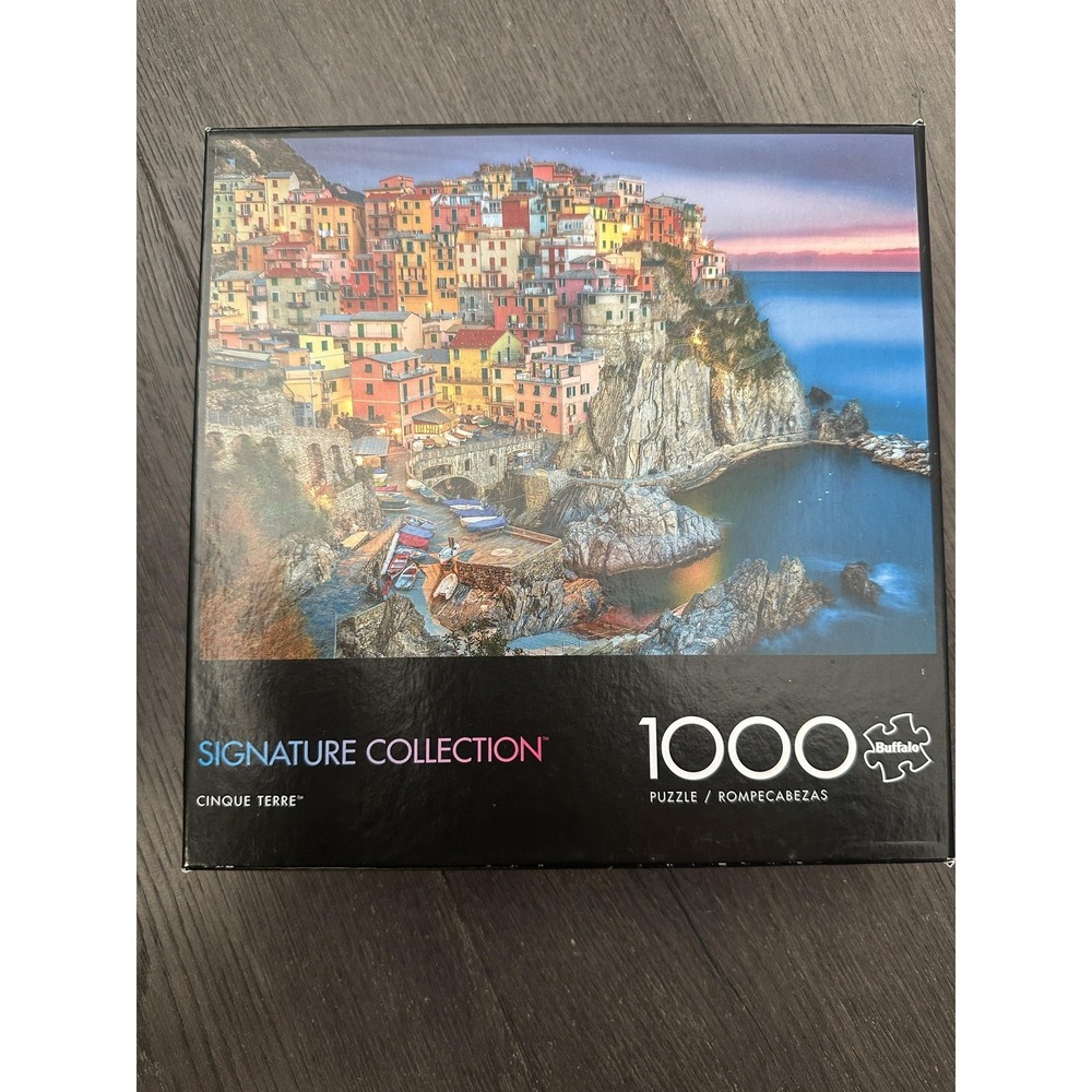 Buffalo Games Signature Collection Cinque Terre 1000 Piece Multicolor‎ Puzzle